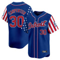 Crovyle D.Tigers #30 Kerry Carpenter Player Royal Independence Day Vapor Premier Limited Stitched Jerseys
