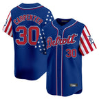 Crovyle D.Tigers #30 Kerry Carpenter Player Royal Independence Day Vapor Premier Limited Stitched Jerseys