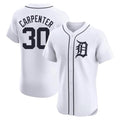 Crovyle D.Tigers #30 Kerry Carpenter Player White Limited Elite Home Stitched Jerseys