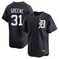Crovyle D.Tigers #31 Riley Greene Player Navy Home Limited Game Stitched Jerseys