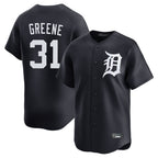 Crovyle D.Tigers #31 Riley Greene Player Navy Home Limited Game Stitched Jerseys