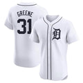 Crovyle D.Tigers #31 Riley Greene Player White Limited Elite Home Stitched Jerseys