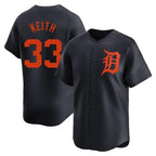 Crovyle D.Tigers #33 Colt Keith Player Navy Home Limited Stitched Jerseys