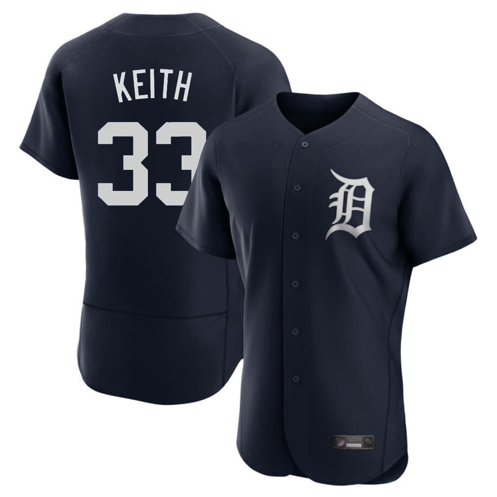 Crovyle D.Tigers #33 Colt Keith Player Navy Limited Elite Home Stitched Jerseys
