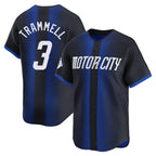 Crovyle D.Tigers #3 Alan Trammell Player Navy City Connect Home Limited Stitched Jerseys