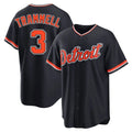 Crovyle D.Tigers #3 Alan Trammell Player Navy Home Game Stitched Jerseys