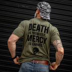 Crovyie cheap jerseys Ordering Death Is Promised. Mercy Is Earned Men's T-Shirt