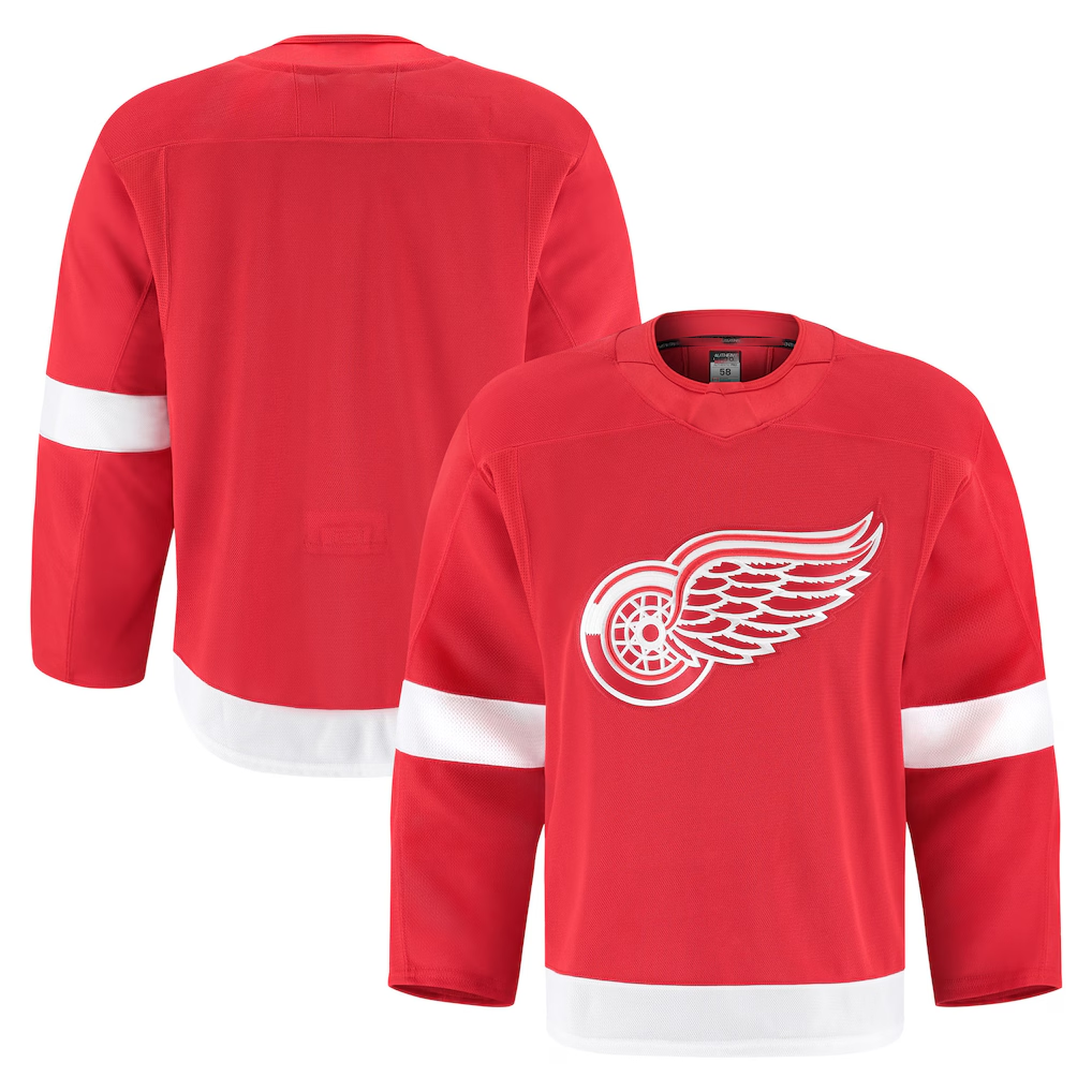 Crovyle D.Red wings Red Home Authentic Pro Jersey