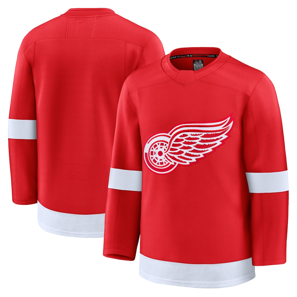 Crovyle D.Red wings Red Home Premium Jerseys