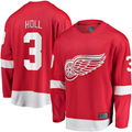 Crovyle D.Red wings #3 Justin Holl Red Home Breakaway Jerseys