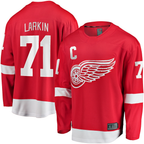 Crovyle D.Red wings #71 Dylan Larkin Red 2023-24 Captain Breakaway Player Jerseys