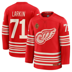Crovyle D.Red wings #71 Dylan Larkin Red Centennial Premium Player Jerseys