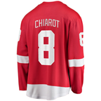 Crovyle D.Red wings #8 Ben Chiarot Red Home Breakaway Player Jerseys