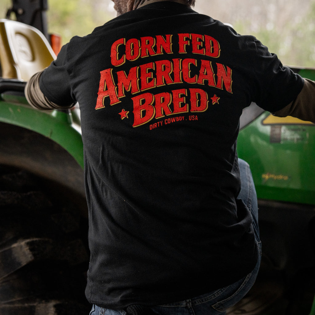 Crovyie cheap jerseys Ordering Corn Fed. American Bred Men's T-Shirt