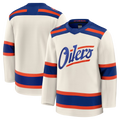 Crovyle E.Oilers Light Beige Alternate Premium Jerseys