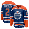 Crovyle E.Oilers #2 Evan Bouchard Royal Home Breakaway Player Jerseys
