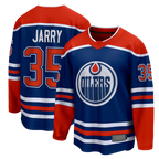 Crovyle E.Oilers #35 Tristan Jarry Royal Home Premier Breakaway Player Jerseys