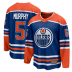 Crovyle E.Oilers #5 Connor Murphy Royal Home Breakaway Jerseys