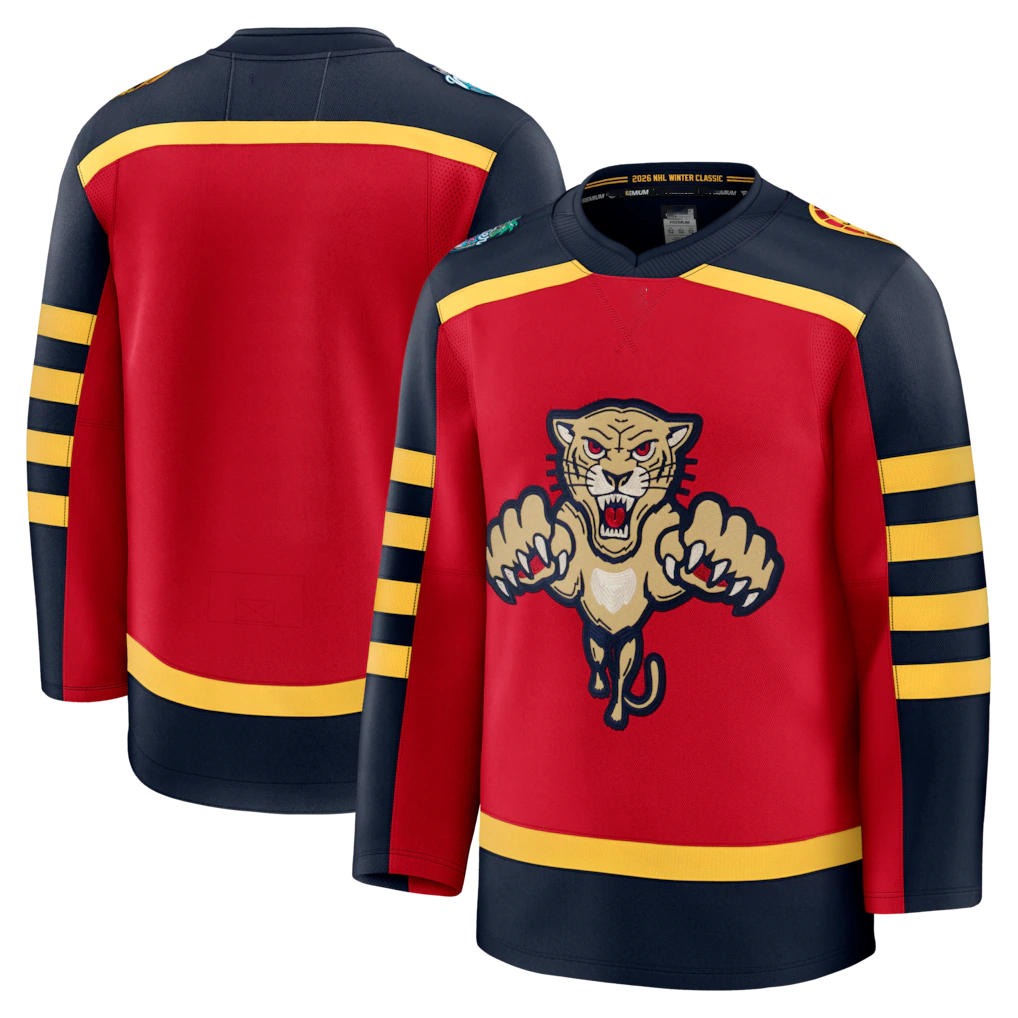 Crovyle F.Panthers Red 2026 Winter Classic Premium Jerseys
