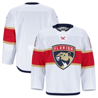 Crovyle F.Panthers White Away Authentic Pro Jerseys