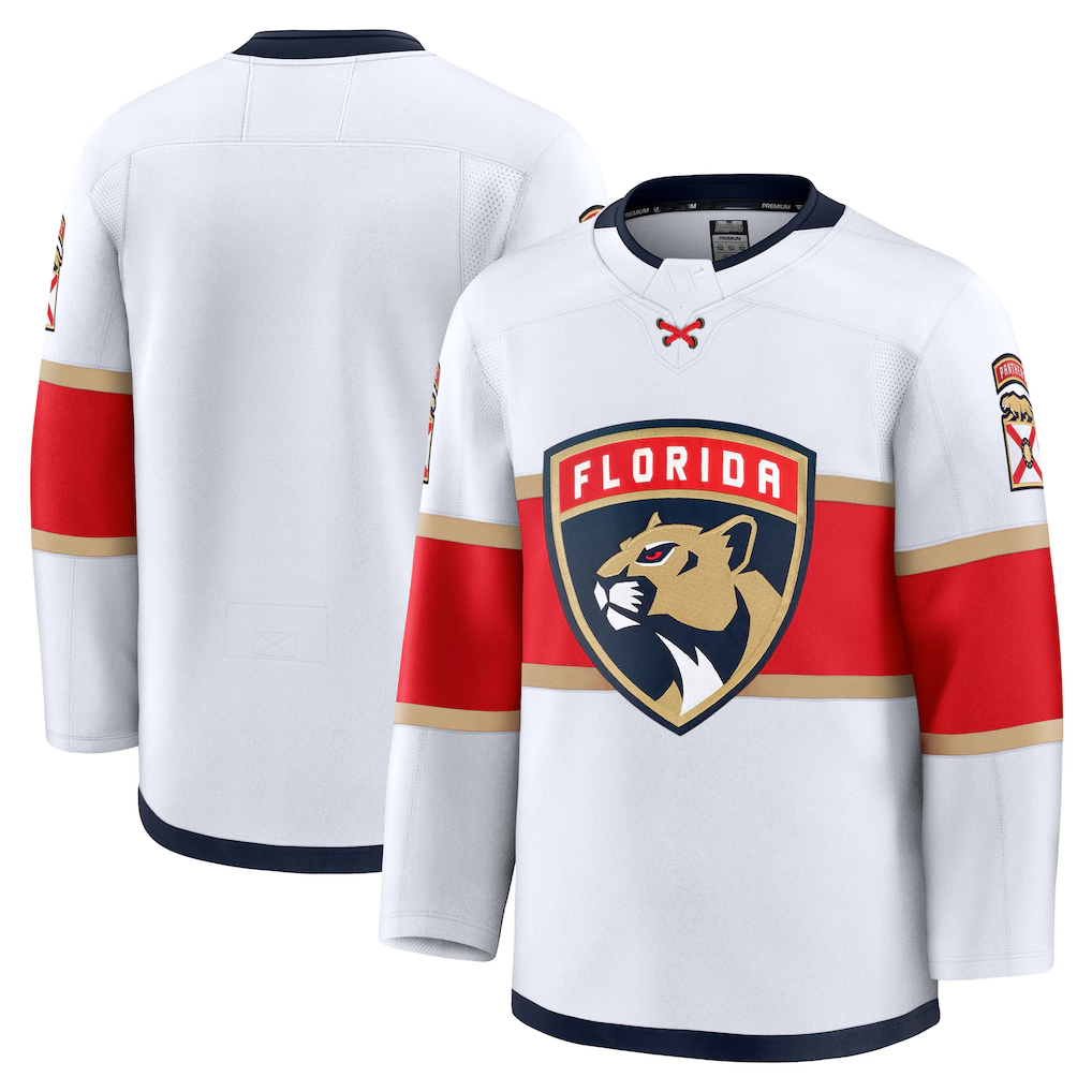 Crovyle F.Panthers White Away Premium Jerseys