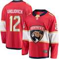 Crovyle F.Panthers #12 Jonah Gadjovich Red Premier Breakaway Player Jerseys