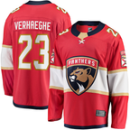 Crovyle F.Panthers #23 Carter Verhaeghe Red Home Breakaway Jerseys