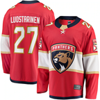 Crovyle F.Panthers #27 Eetu Luostarinen Red Home Breakaway Player Jerseys