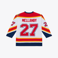 Crovyle F.Panthers #27 Scott Mellanby Mitchell & Ness White 1996 Power Play Jerseys