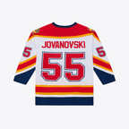 Crovyle F.Panthers #55 Ed Jovanovski Mitchell & Ness White 1996 Power Play Jerseys