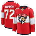 Crovyle F.Panthers #72 Sergei Bobrovsky Red Premium Jerseys