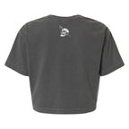 Crovyie cheap jerseys Ordering Nobody Owes You Shit Skull Women's Crop Heavyweight Tee
