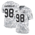 Crovyle GB.Packers #98 Javon Hargrave Player Arctic Camo Salute To Service Limited Stitched Jerseys