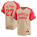 Crovyle H.Astros #27 Jose Altuve Player Cream American League All-Star Game Limited Stitched Jerseys