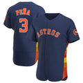 Crovyle H.Astros #3 Jeremy Pe?a Player Navy Home Limited Elite Stitched Jerseys