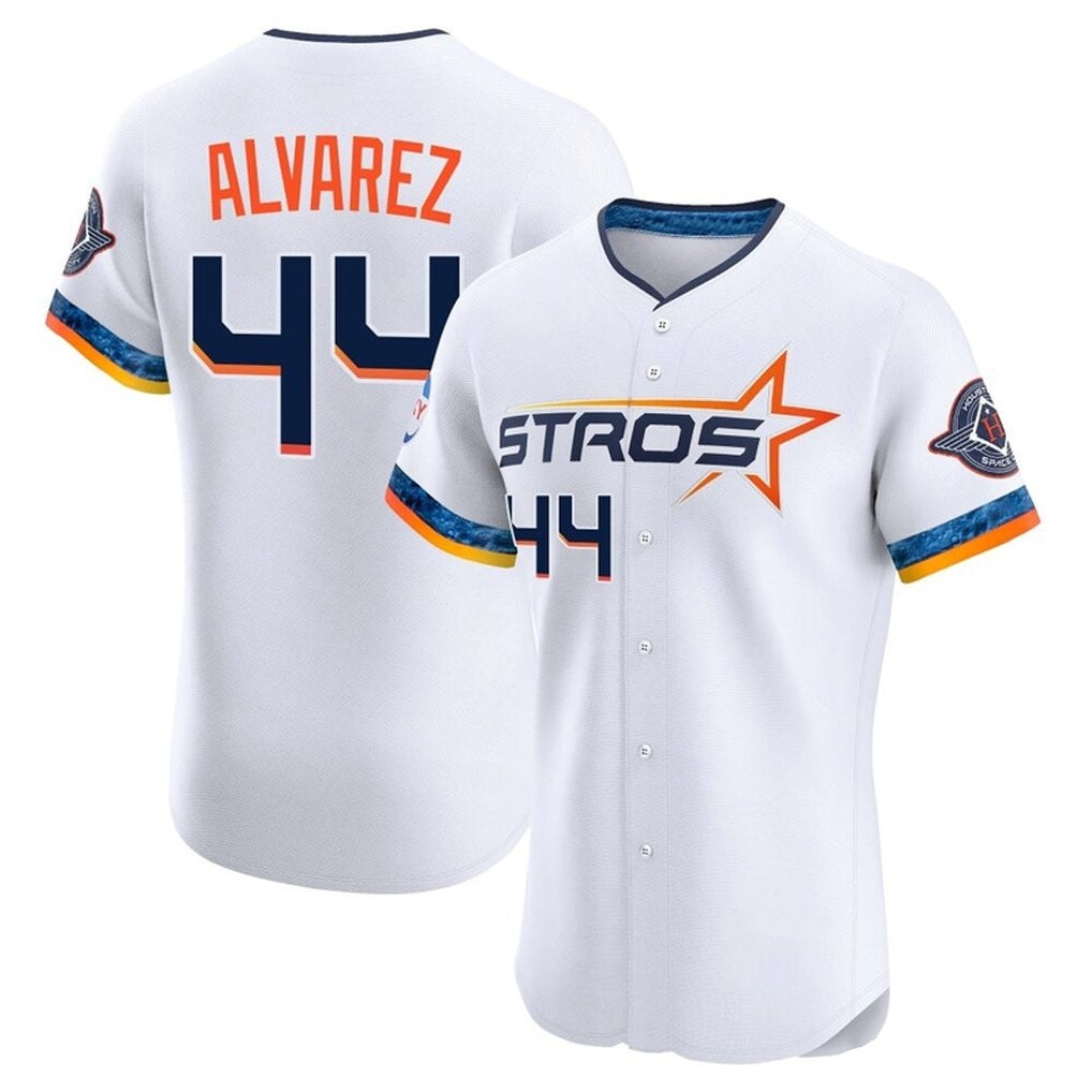 Crovyle H.Astros #44 Yordan Alvarez Player White City Connect Limited Elite Home Stitched Jerseys