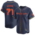 Crovyle H.Astros #71 Josh Hader Player Navy City Connect Limited Home Stitched Jerseys