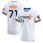 Crovyle H.Astros #71 Josh Hader Player White City Connect Limited Elite Home Stitched Jerseys