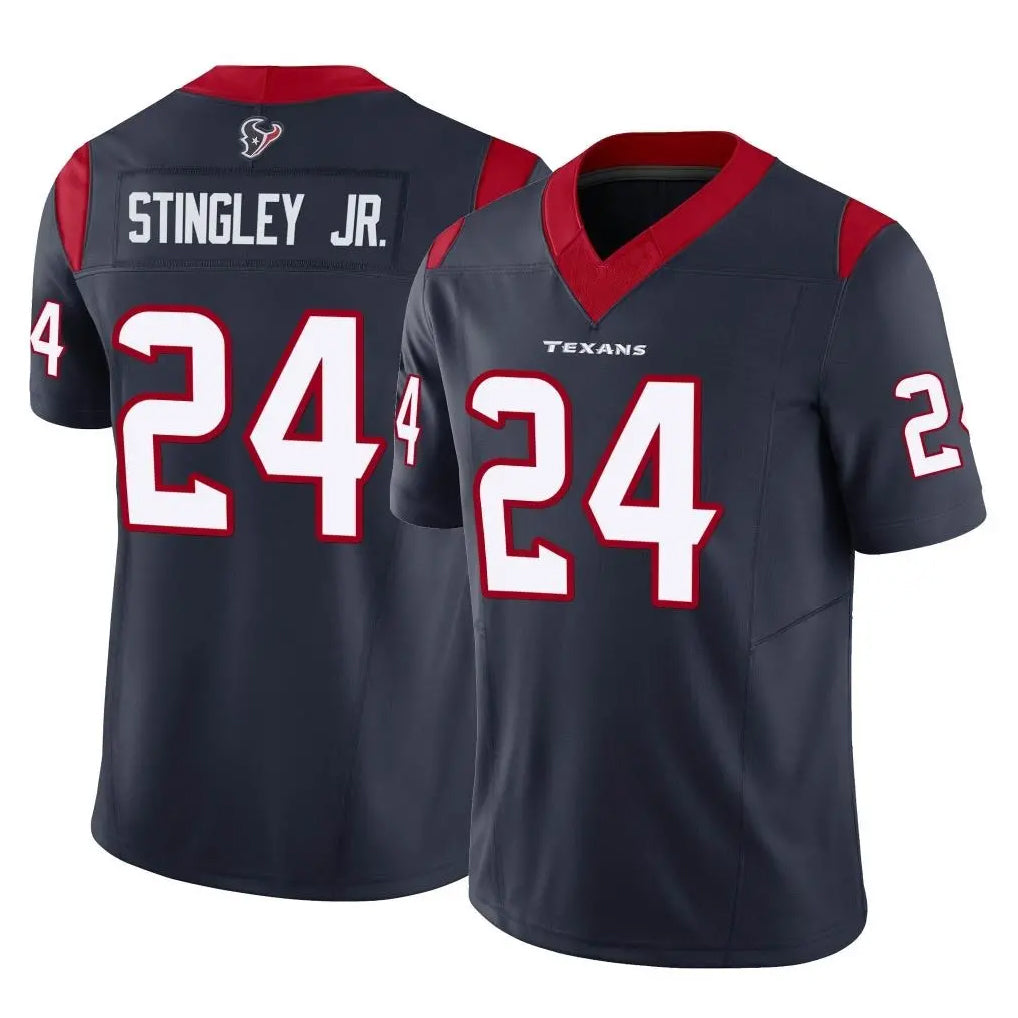 Crovyle H.Texans #24 Derek Stingley Jr. Player Navy Limited Vapor F.U.S.E. Home Game Stitched Jerseys