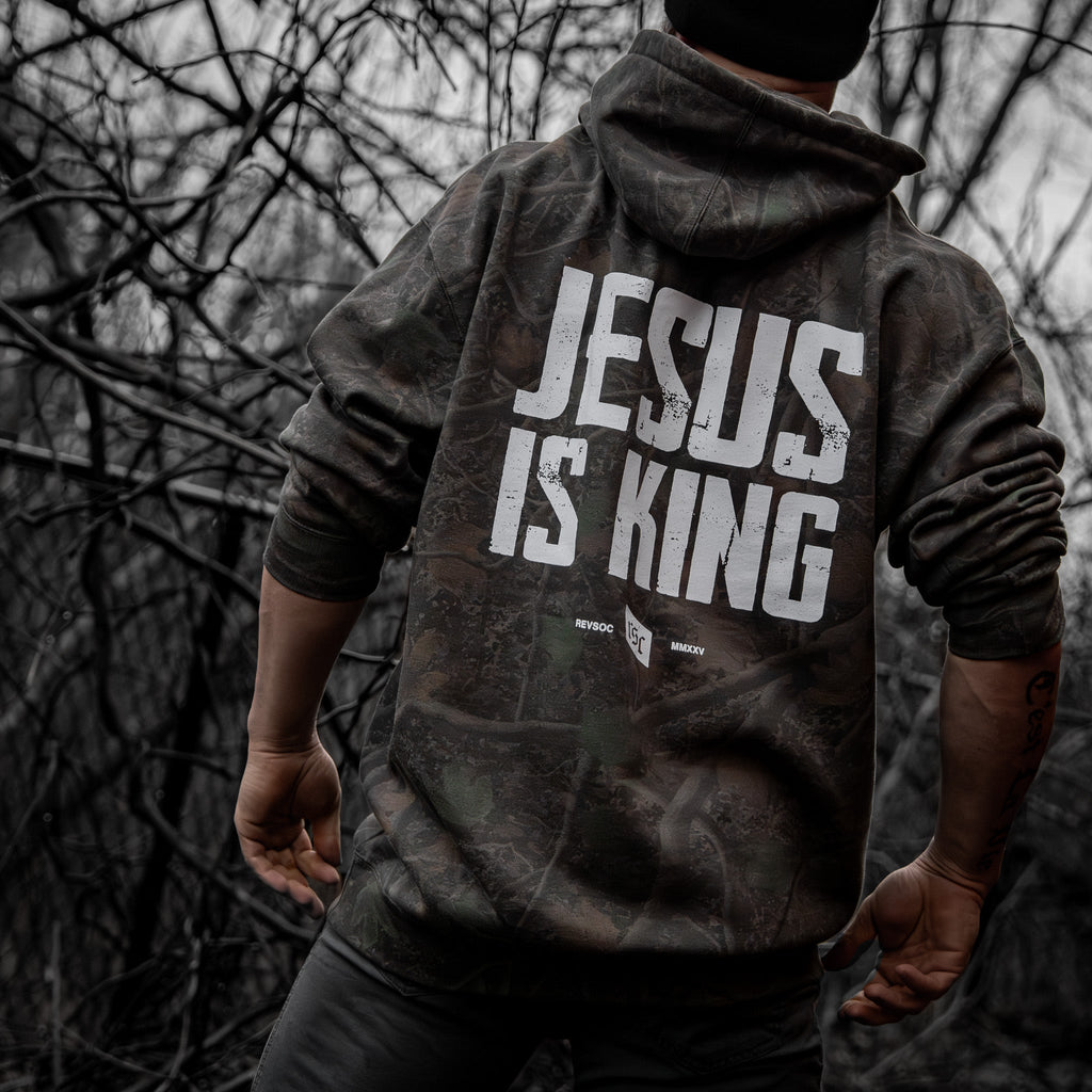 Crovyie cheap jerseys Ordering Jesus Is King Heavyweight Hoodie