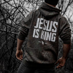 Crovyie cheap jerseys Ordering Jesus Is King Heavyweight Hoodie