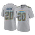 Crovyle LA.Chargers #20 Cam Hart Player Gray Atmosphere Fashion Home Game Stitched Jerseys