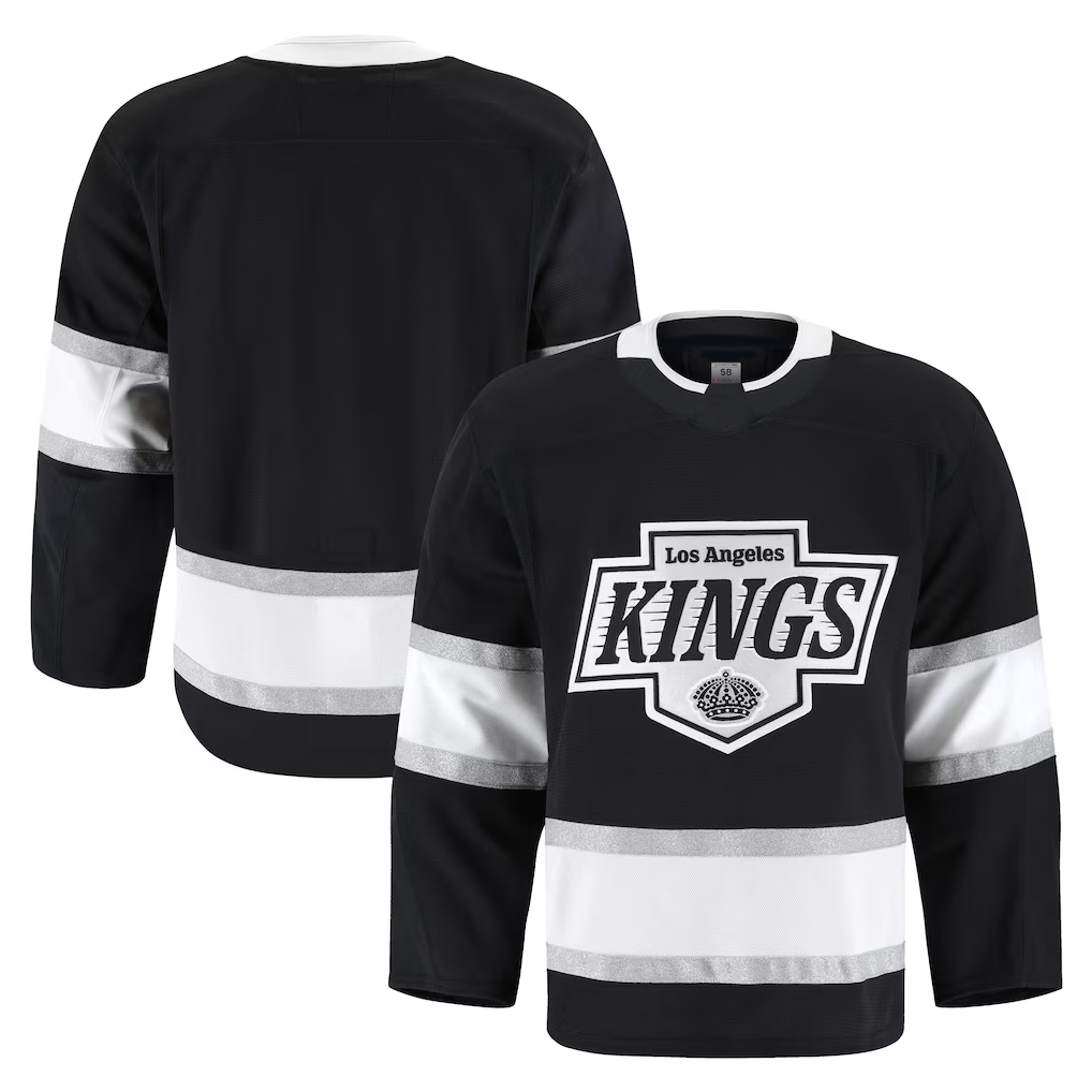 Crovyle LA.Kings Black Home Authentic Pro Jerseys