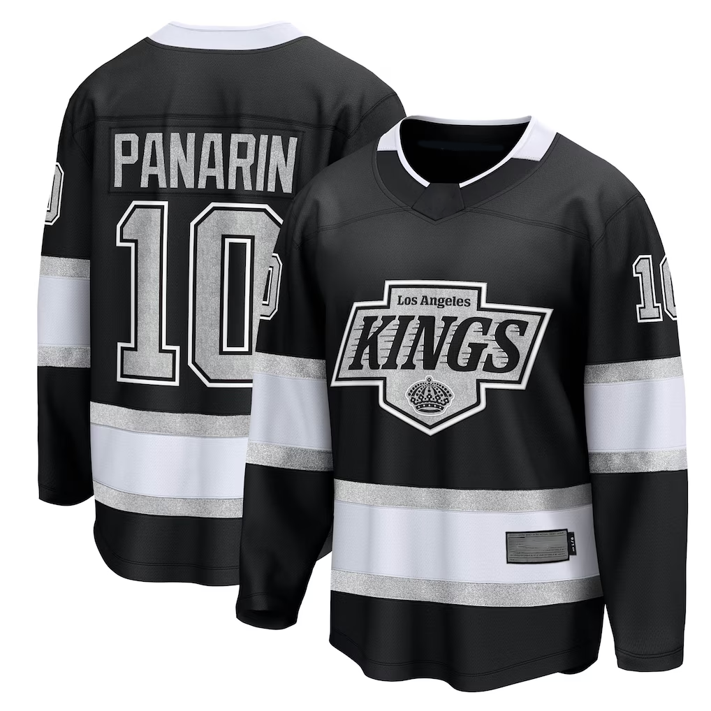 Crovyle LA.Kings #10 Artemi Panarin Black Home Breakaway Jerseys