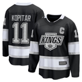 Crovyle LA.Kings #11 Anze Kopitar Black Home Premier Breakaway Player Jerseys