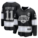 Crovyle LA.Kings #11 Anze Kopitar Black Home Premier Breakaway Player Jerseys