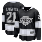 Crovyle LA.Kings #21 Scott Laughton Black Home Breakaway Jerseys