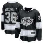 Crovyle LA.Kings #36 Mats Zuccarello Black Home Breakaway Jerseys
