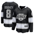 Crovyle LA.Kings #8 Drew Doughty Black Home Premier Breakaway Player Jerseys