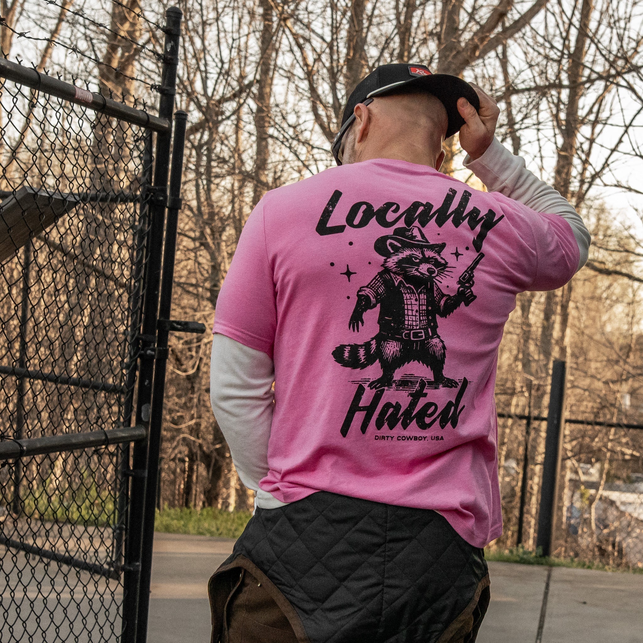 Crovyie cheap jerseys Ordering Locally Hated Men's T-Shirt